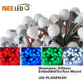 DMX 30MM SMD5050 RGB LED GOLEUADAU DISCO PIXEL